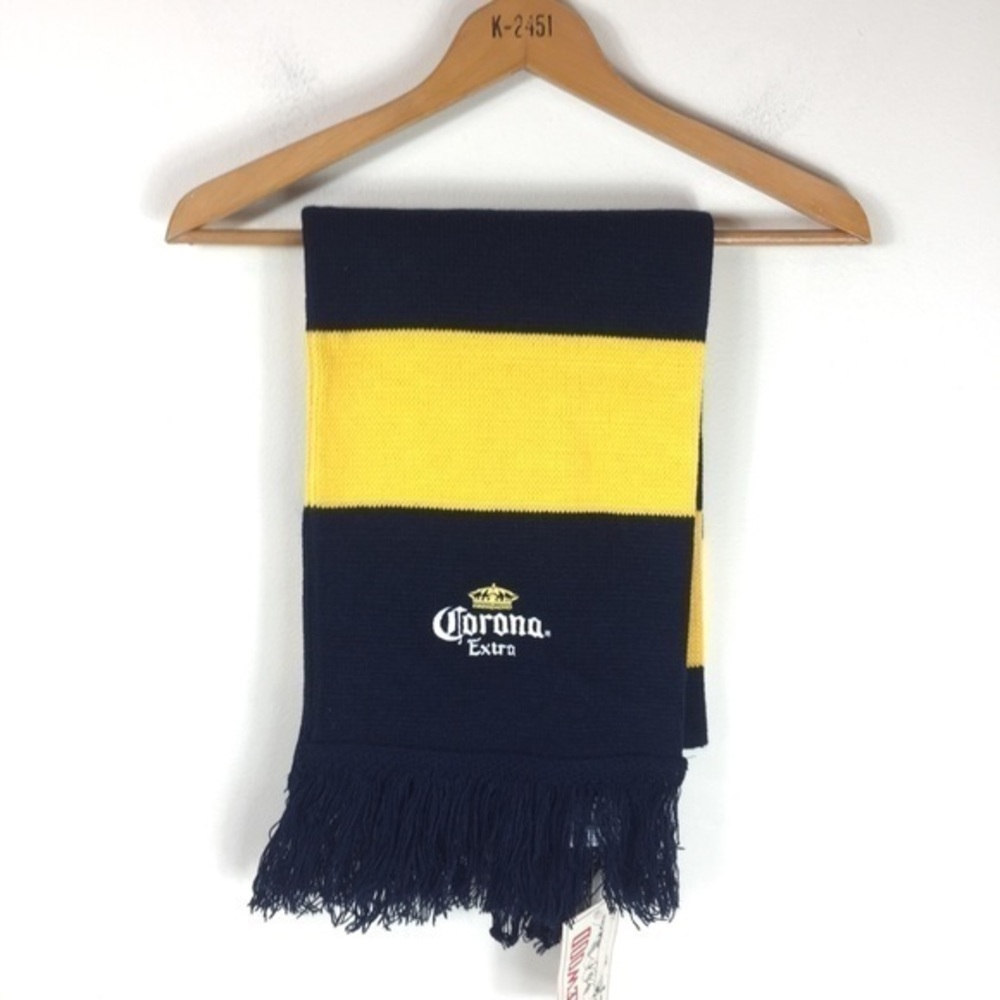 NWT Corona Extra Beer Knit Scarf